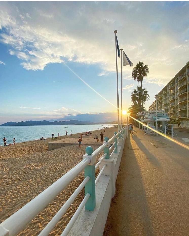 Superbe Studio Proche Palais Et Plages A Pieds Cannes Esterno foto
